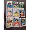 Image 1 : 1973 Topps Football lot Ron Yankowski, Billy Masters, Bob James and more