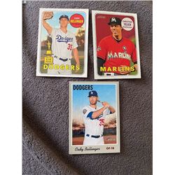 Cody Bellinger Heritage all star rookie lot plus Christian Yelich