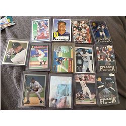13 Card Frank Thomas Lot