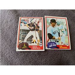 Dave Winfield, Carl Yastrzemski 1981