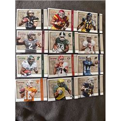 Contenders Football Insert lot: Brees, Manning,Bell, Fitzgerald,