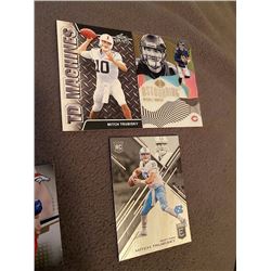 Mitch Trubisky 3 card lot
