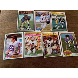 Vintage Football Lot Plunkett Joiner Jones Yary and More