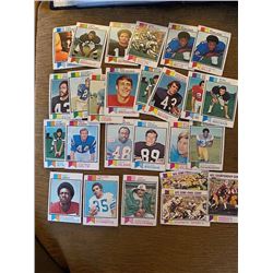 1973 Topps Vintage Football Cards 25 cards