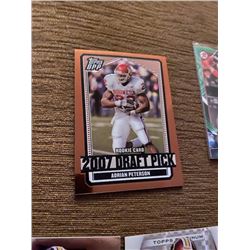 Adrian Peterson Topps DPP RC copper chrome