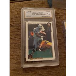Marshall Faulk Throwbacks Promo Graded 0