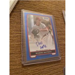 Shane Watson Bowman Chrome blue