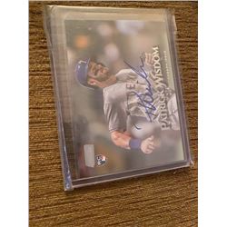 Patrick Wisdom Stadium club auto