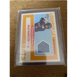 Billy Hamilton Topps Heritage jersey card