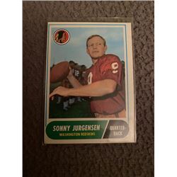 Sonny Jurgensen 1968 topps