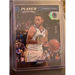 Steph Curry Panini Player of the Day SP /75