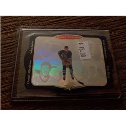 Wayne Gretzky Great Futures insert die cut