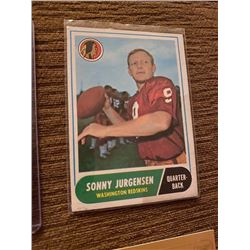 Sonny Jurgensen 1968 Topps