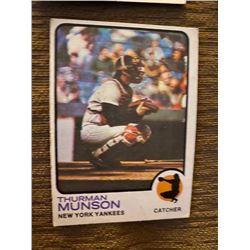 Thurman Munson 1973 Topps
