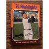 Image 1 : Al Kaline 1975 topps highlights