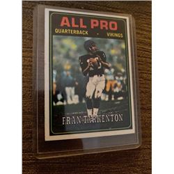 Fran Tarkenton All pro 1974 topps