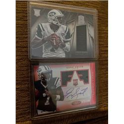 Geno Smith Certified auto and spectra rc jersey lot