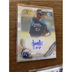 Carlos Hernandez Bowman chrome auto