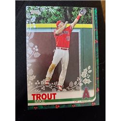 Mike Trout Topps Holiday