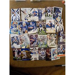 Peyton manning 24 Card Lot