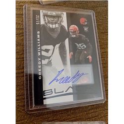 Greedy Williams Black auto RC