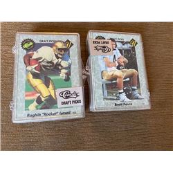 2: 1991 Classic Draft pick set Favre Rc in Both