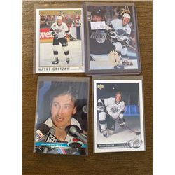 Wayne Gretzky 4 card lot