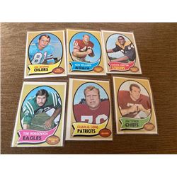 1970 Topps Vintage football cards