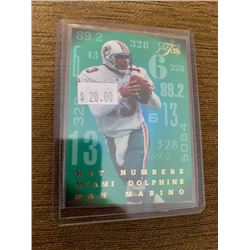 Dan Marino flair hot numbers