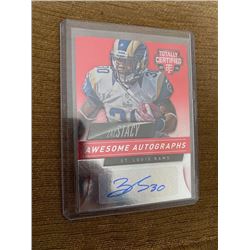 Zac Stacy Certified auto