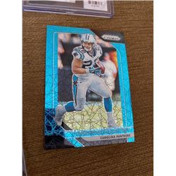 Christian mccaffrey Prizm Blue
