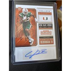 Christopher Herndon Contenders auto