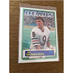 Jim McMahon topps rc