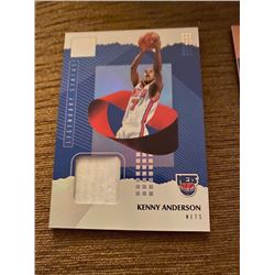 Kenny Anderson jersey relic