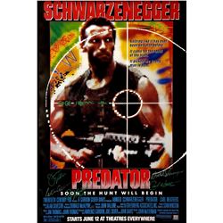 Signed Predator Poster