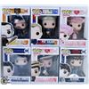 Image 1 : LOT OF SIX FUNKO POPS: ASSORTED TV SHOWS PACK.