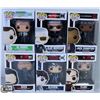 Image 1 : LOT OF SIX FUNKO POPS: ASSORTED TV SHOWS PACK.