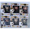 Image 1 : LOT OF SIX FUNKO POPS: ASSORTED THE WALKING DEAD