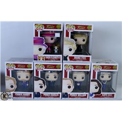 LOT OF SIX FUNKO POPS: ASSORTED ROYALS PACK.