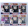 Image 1 : LOT OF SIX FUNKO POPS: ASSORTED ROYALS PACK.