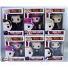 Image 1 : LOT OF SIX FUNKO POPS: ASSORTED ROYALS PACK.