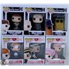Image 1 : LOT OF SIX FUNKO POPS: ASSORTED TV SHOWS PACK.