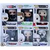 Image 1 : LOT OF SIX FUNKO POPS: ASSORTED TV SHOWS PACK.