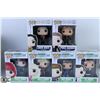 Image 1 : LOT OF SIX FUNKO POPS: ASSORTED TV SHOWS PACK.