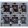 Image 1 : LOT OF SIX FUNKO POPS: ASSORTED THE WALKING DEAD