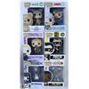 Image 1 : LOT OF SIX FUNKO POPS: ASSORTED MOVIES PACK.