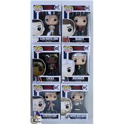LOT OF SIX FUNKO POPS: ASSORTED STRANGER THINGS
