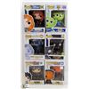 LOT OF SIX FUNKO POPS: RANDOM VARIETY INCLUDES