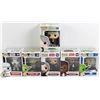 LOT OF SIX FUNKO POPS: STAR WARS AND DOROTHY.