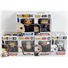 LOT OF SIX FUNKO POPS: STAR WARS PACK.